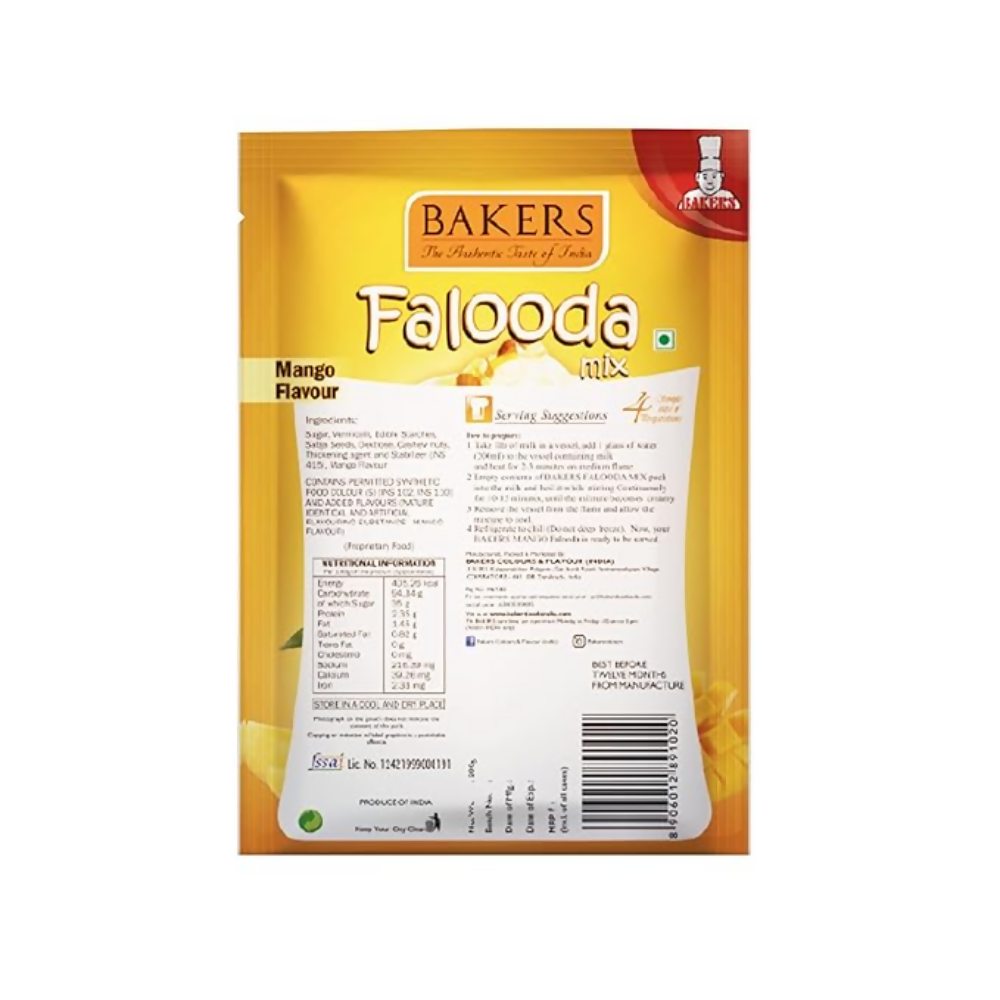 BAKERS Mango Flavored Falooda Mix BAKERS