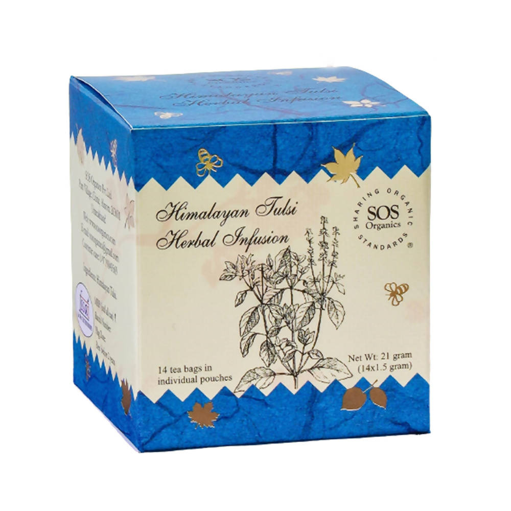 SOS Organics Himalayan Tulsi Herbal Infusion - Safuron