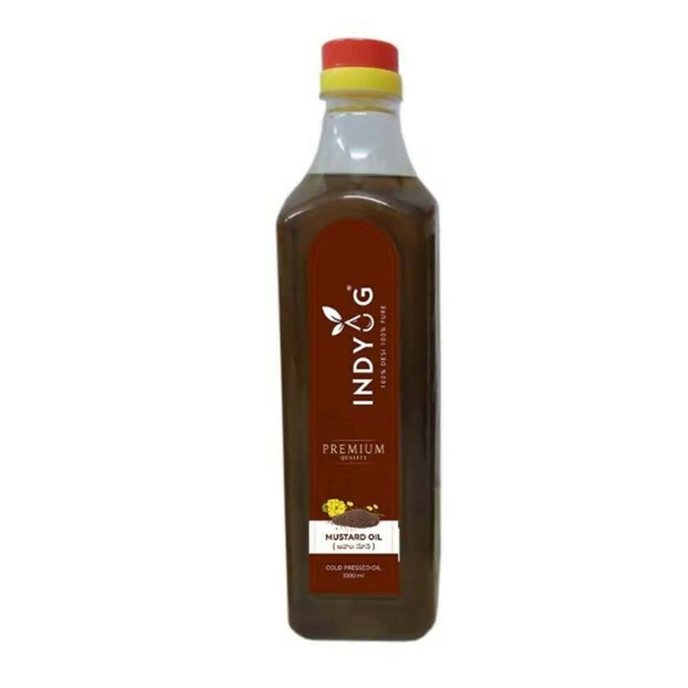 Indyug Cold Pressed Mustard Oil - Safuron