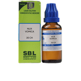 SBL Homeopathy Nux Vomica Dilution - 30 CH
