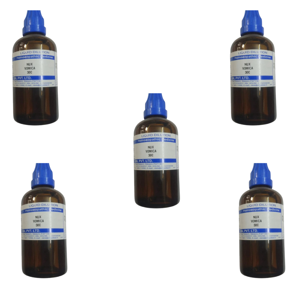 SBL Homeopathy Nux Vomica Dilution - Safuron