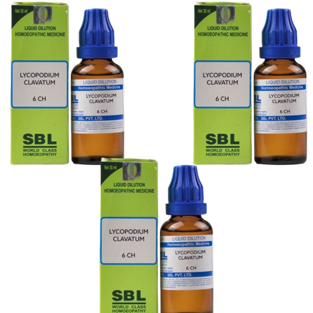 SBL Homeopathy Lycopodium Clavatum Dilution - Safuron