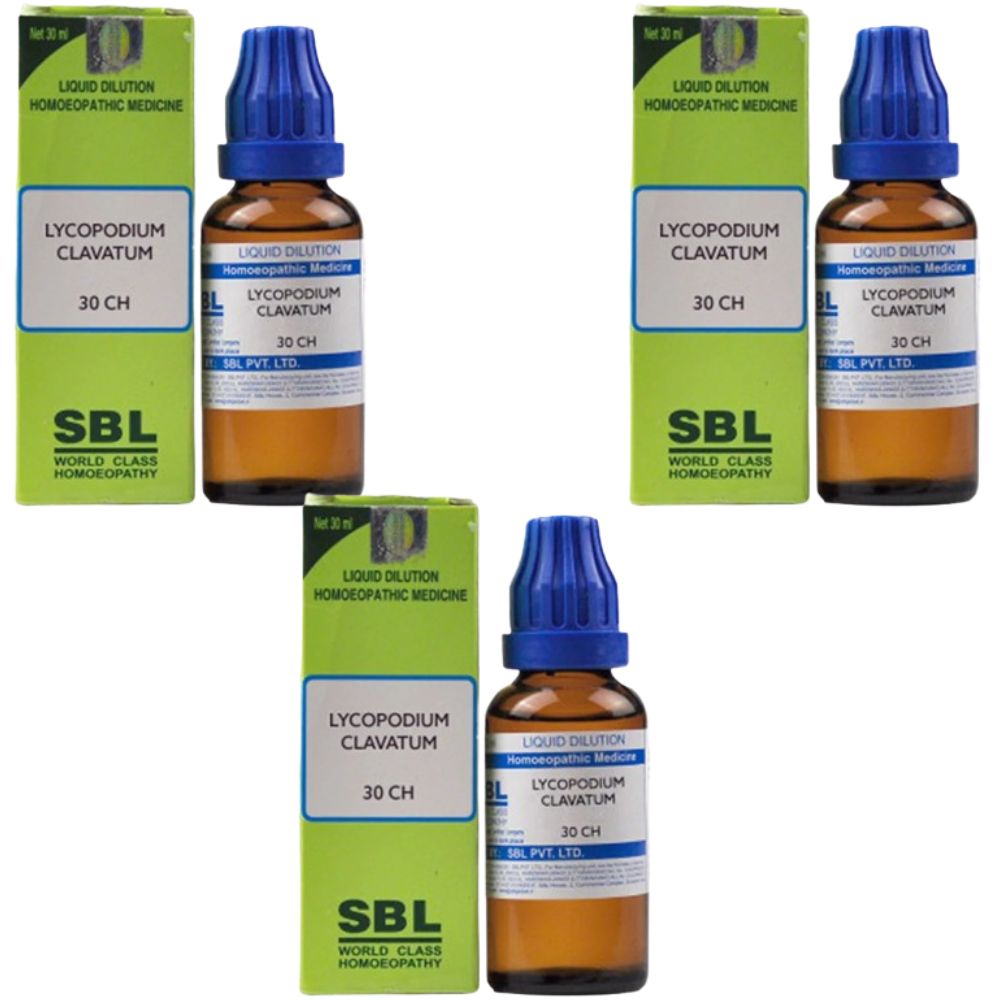 SBL Homeopathy Lycopodium Clavatum Dilution - Safuron