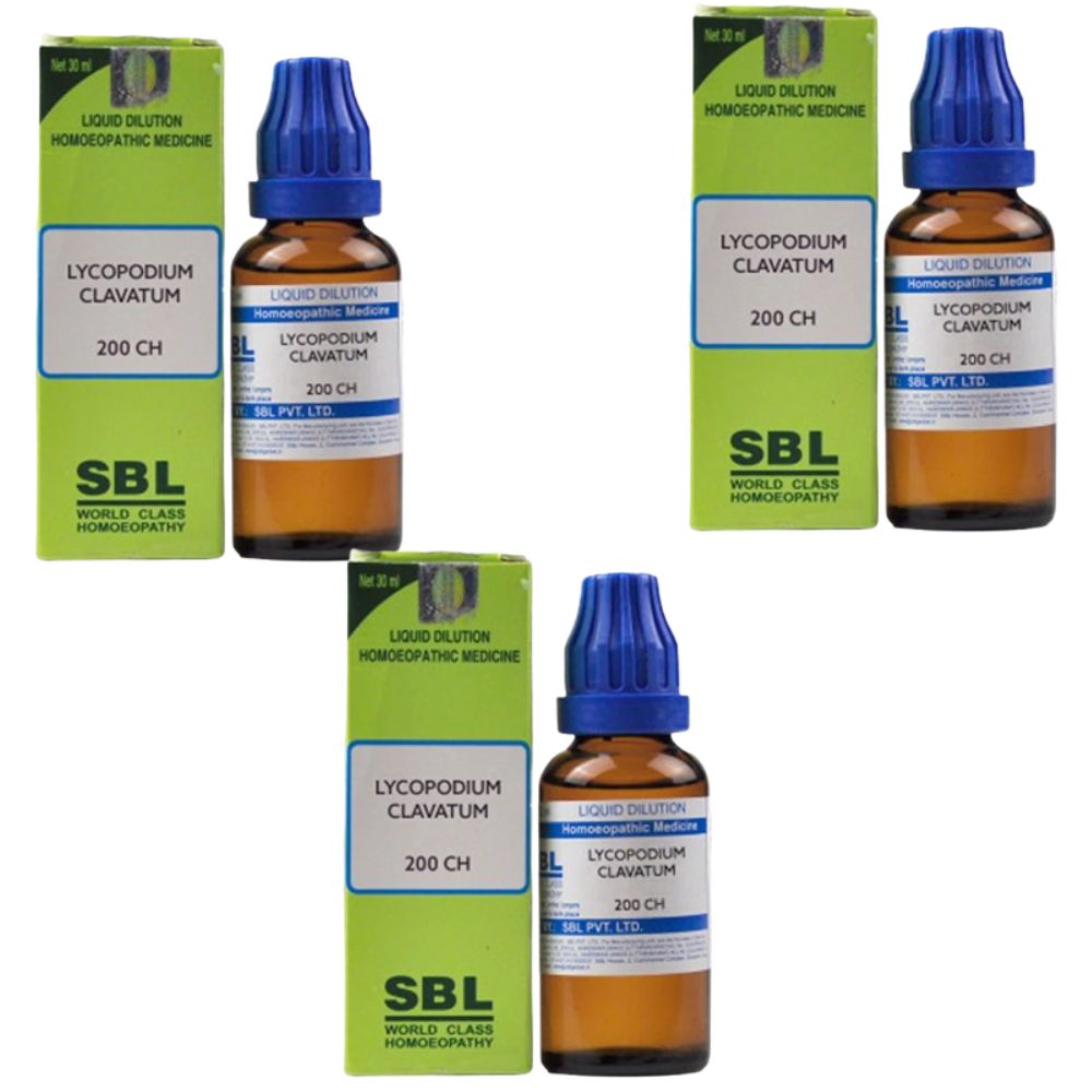 SBL Homeopathy Lycopodium Clavatum Dilution - Safuron
