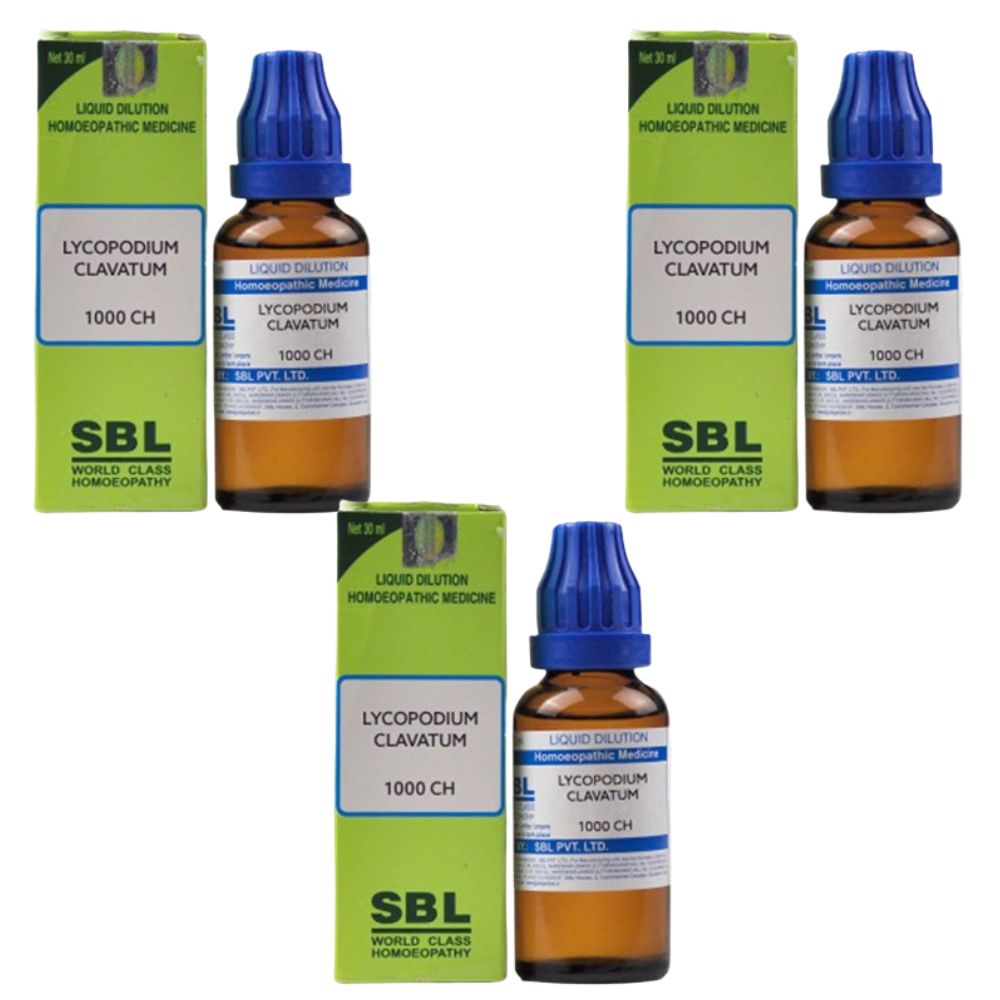 SBL Homeopathy Lycopodium Clavatum Dilution - Safuron