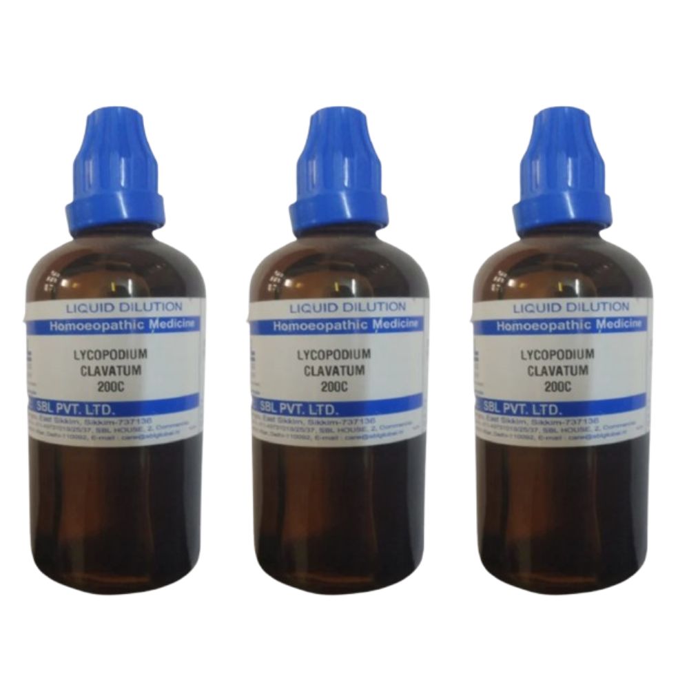 SBL Homeopathy Lycopodium Clavatum Dilution - Safuron