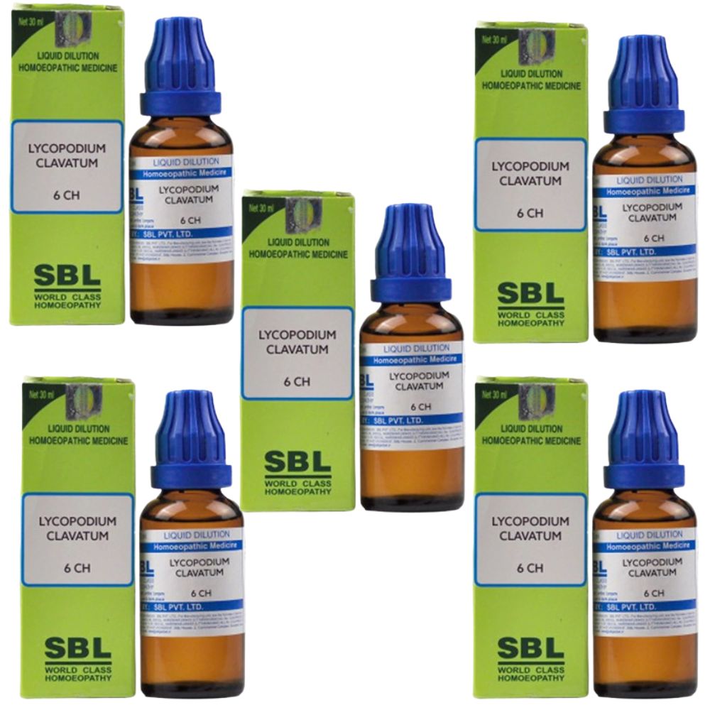 SBL Homeopathy Lycopodium Clavatum Dilution - Safuron