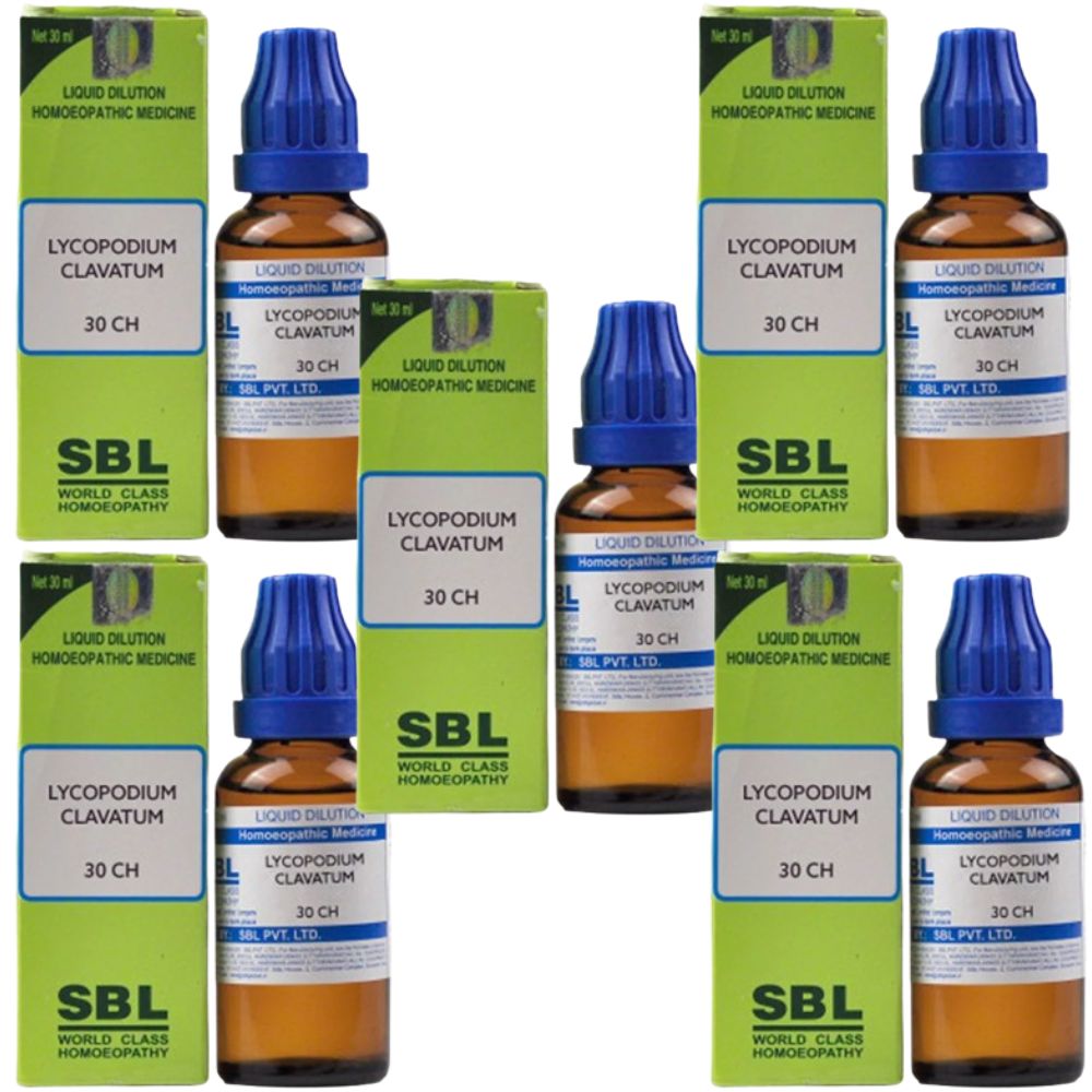 SBL Homeopathy Lycopodium Clavatum Dilution - Safuron