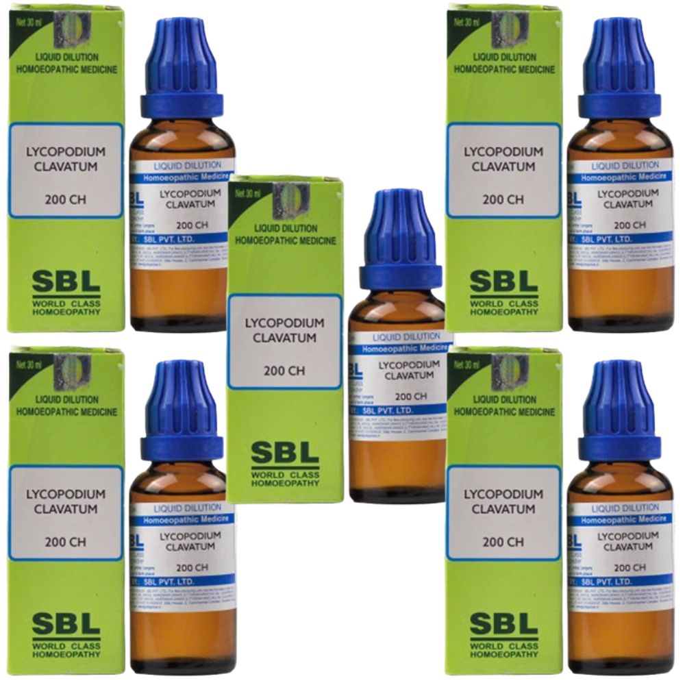 SBL Homeopathy Lycopodium Clavatum Dilution - Safuron