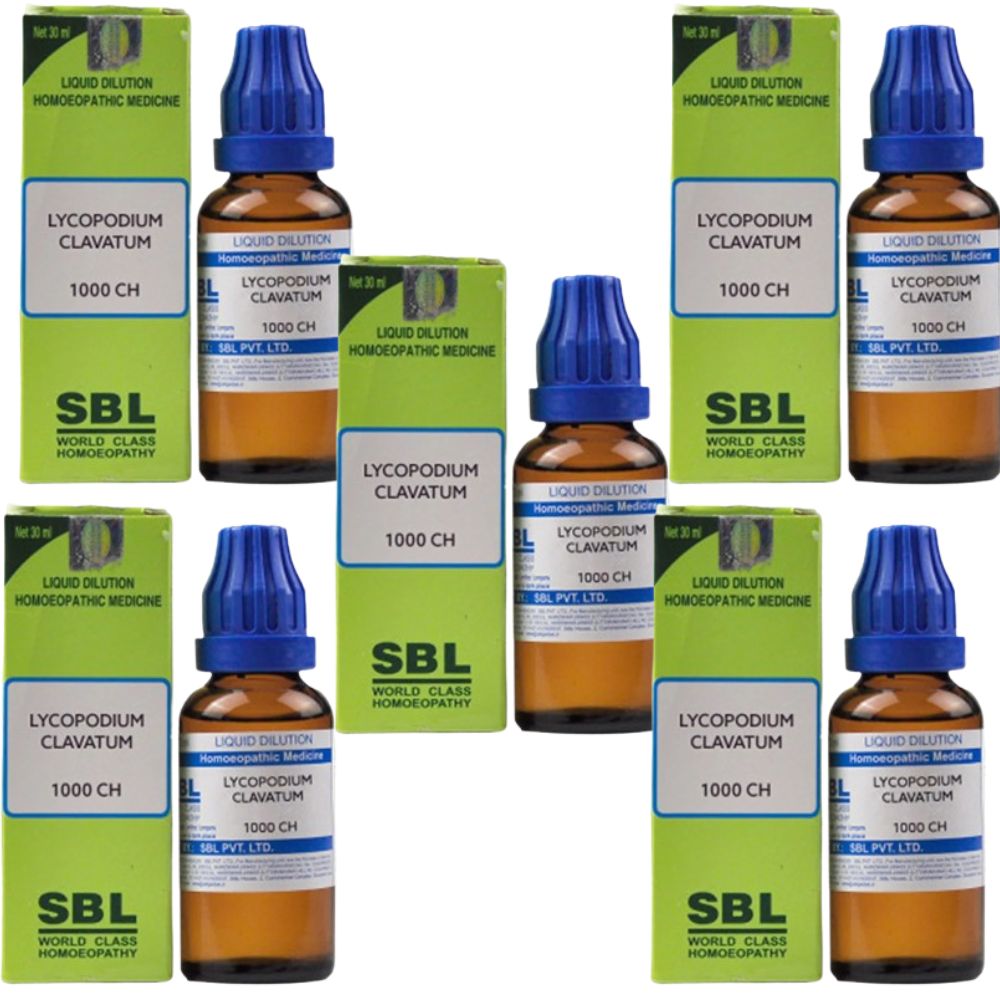 SBL Homeopathy Lycopodium Clavatum Dilution - Safuron