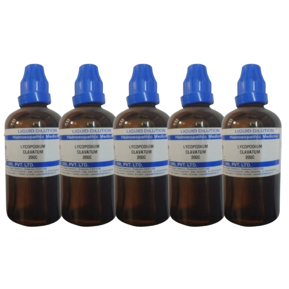 SBL Homeopathy Lycopodium Clavatum Dilution - Safuron