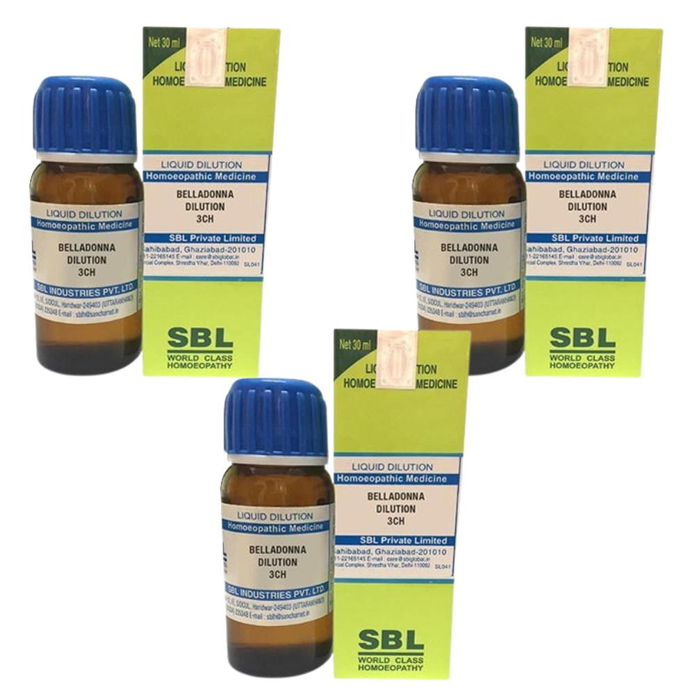 SBL Homeopathy Belladonna Dilution - Safuron