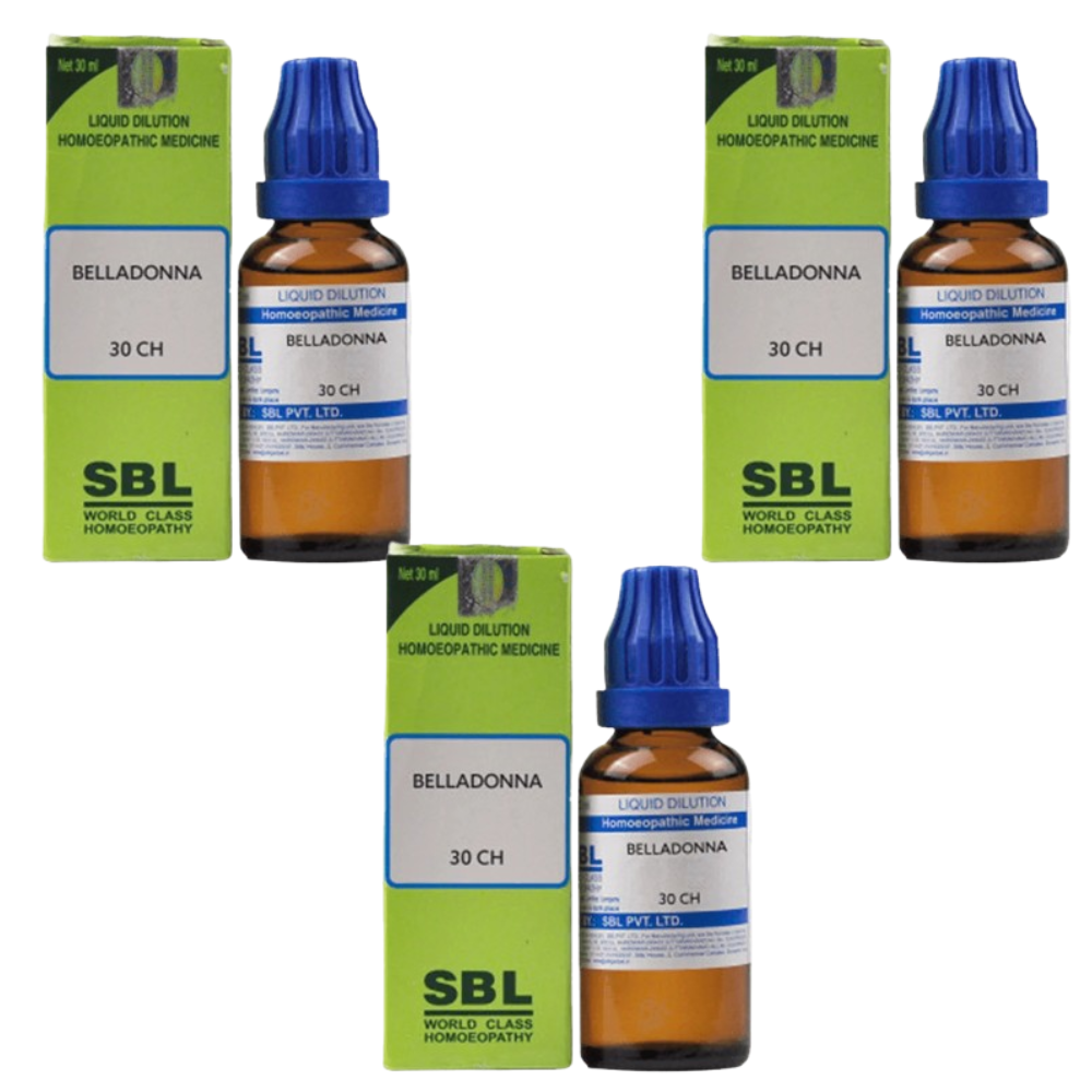 SBL Homeopathy Belladonna Dilution - Safuron