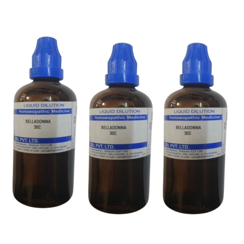 SBL Homeopathy Belladonna Dilution - Safuron