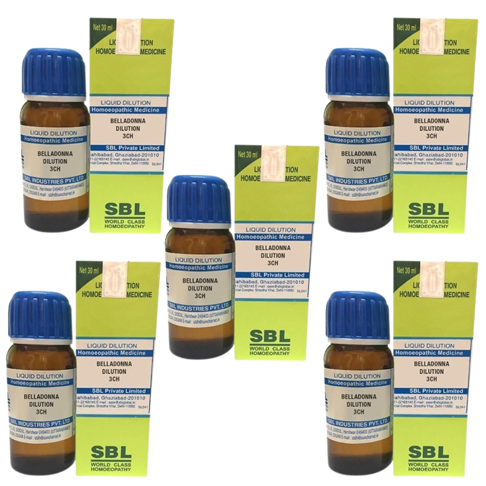 SBL Homeopathy Belladonna Dilution - Safuron