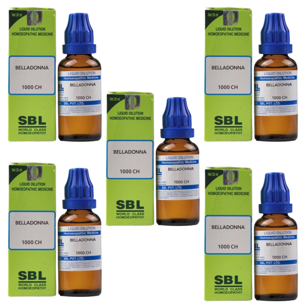 SBL Homeopathy Belladonna Dilution - Safuron