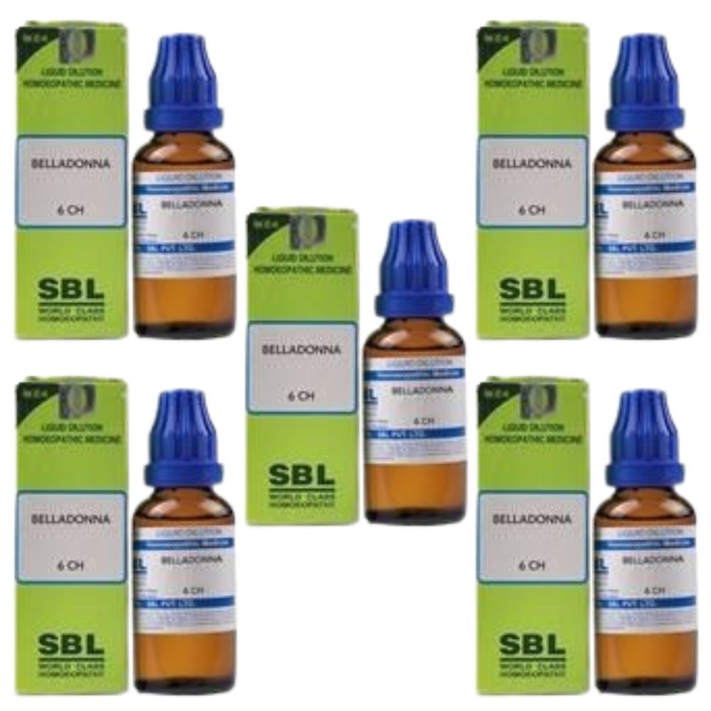 SBL Homeopathy Belladonna Dilution - Safuron