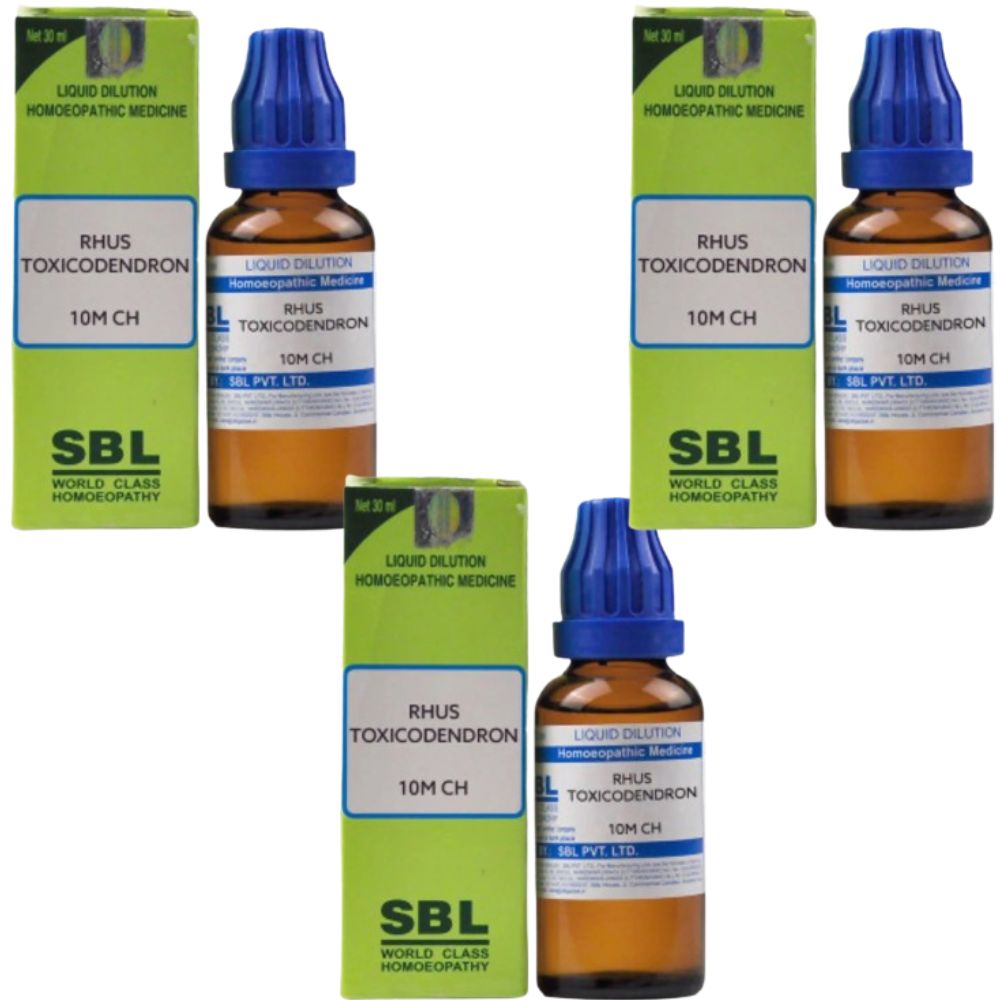 SBL Homeopathy Rhus Toxicodendron Dilution - Safuron