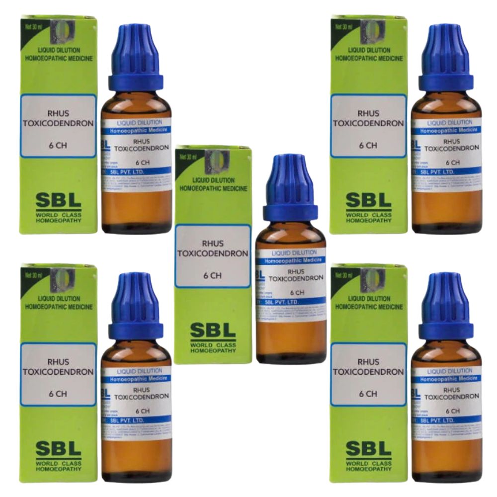 SBL Homeopathy Rhus Toxicodendron Dilution - Safuron