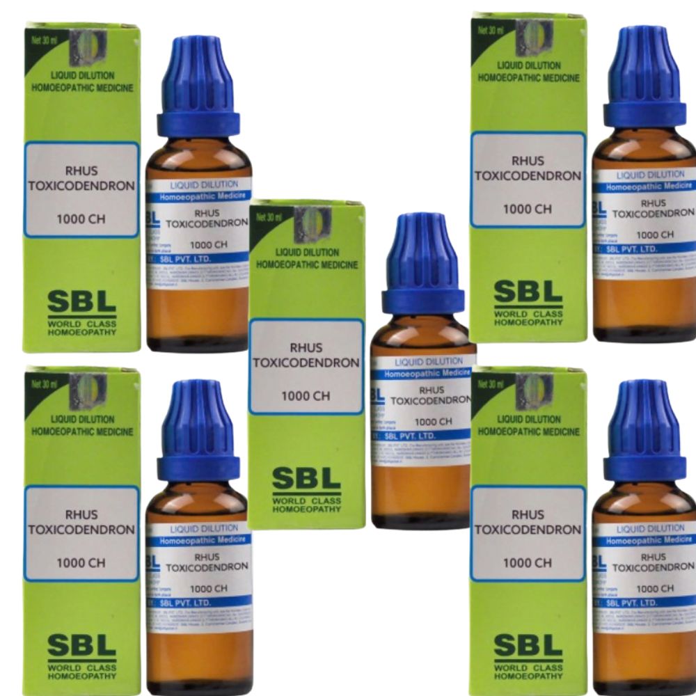 SBL Homeopathy Rhus Toxicodendron Dilution - Safuron