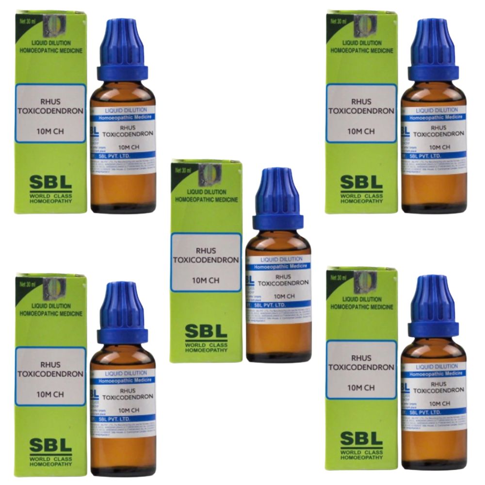 SBL Homeopathy Rhus Toxicodendron Dilution - Safuron
