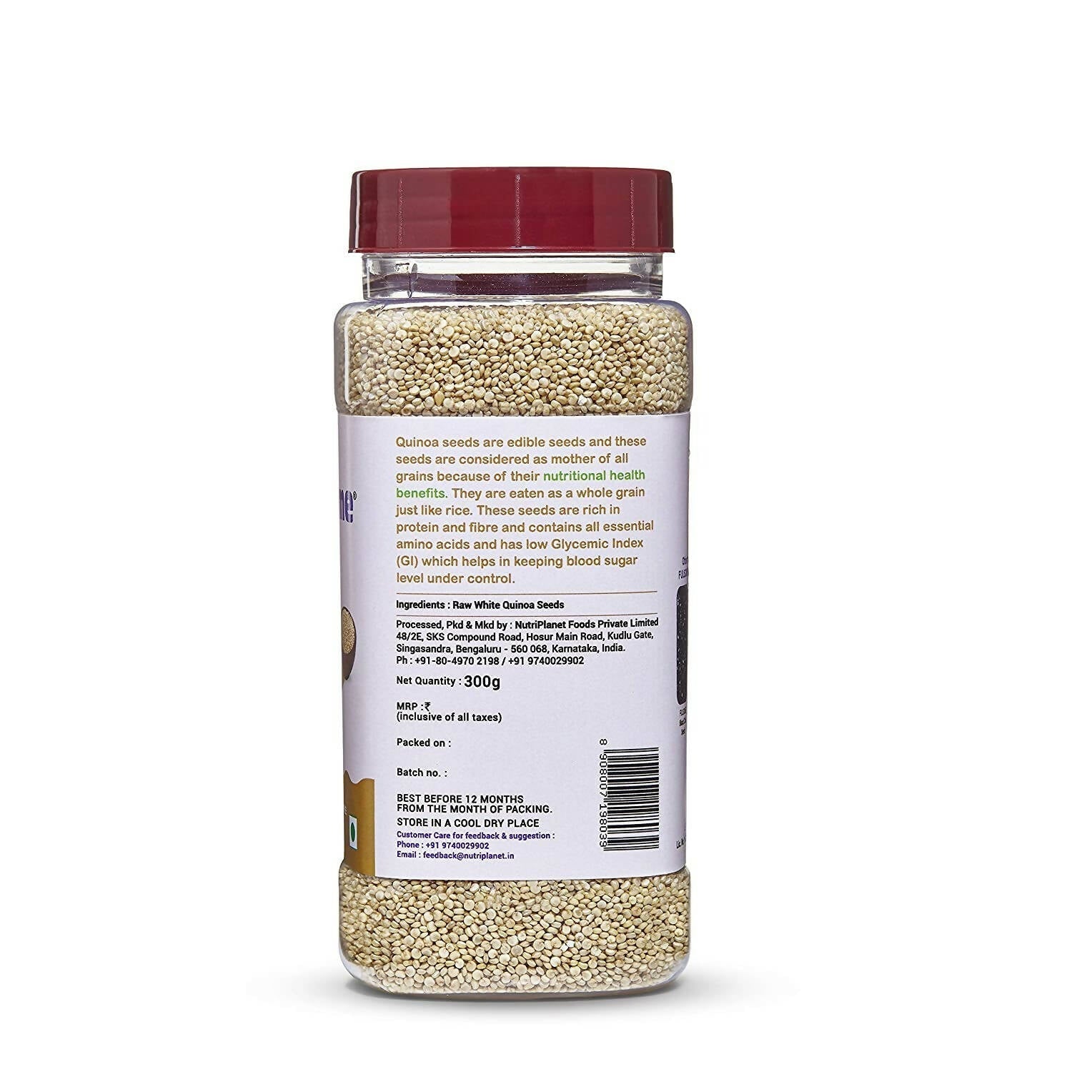 Fulsome White Quinoa Seeds Fulsome