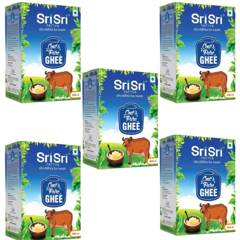 Sri Sri Tattva Cow's Pure Ghee | Pure Cow Ghee for Better Digestion and Immunity | Pure A2 Cow Ghee - Safuron