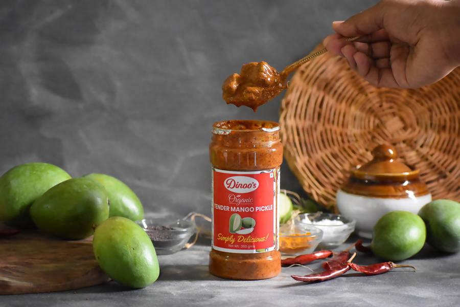 Dinoo's Organic Tender Mango Pickle Dinoo's