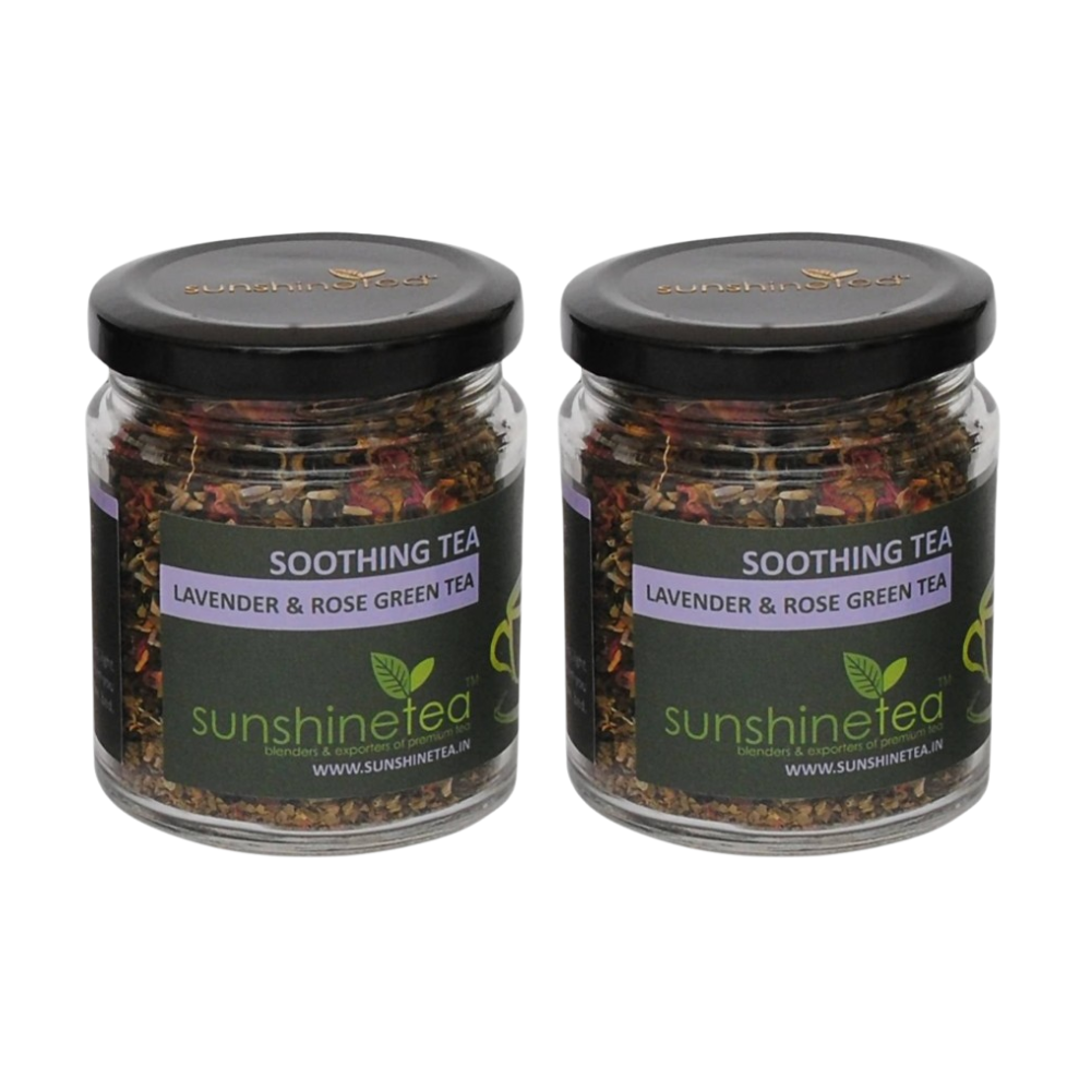 Sunshine Tea Lavender & Rose Green Tea - Safuron