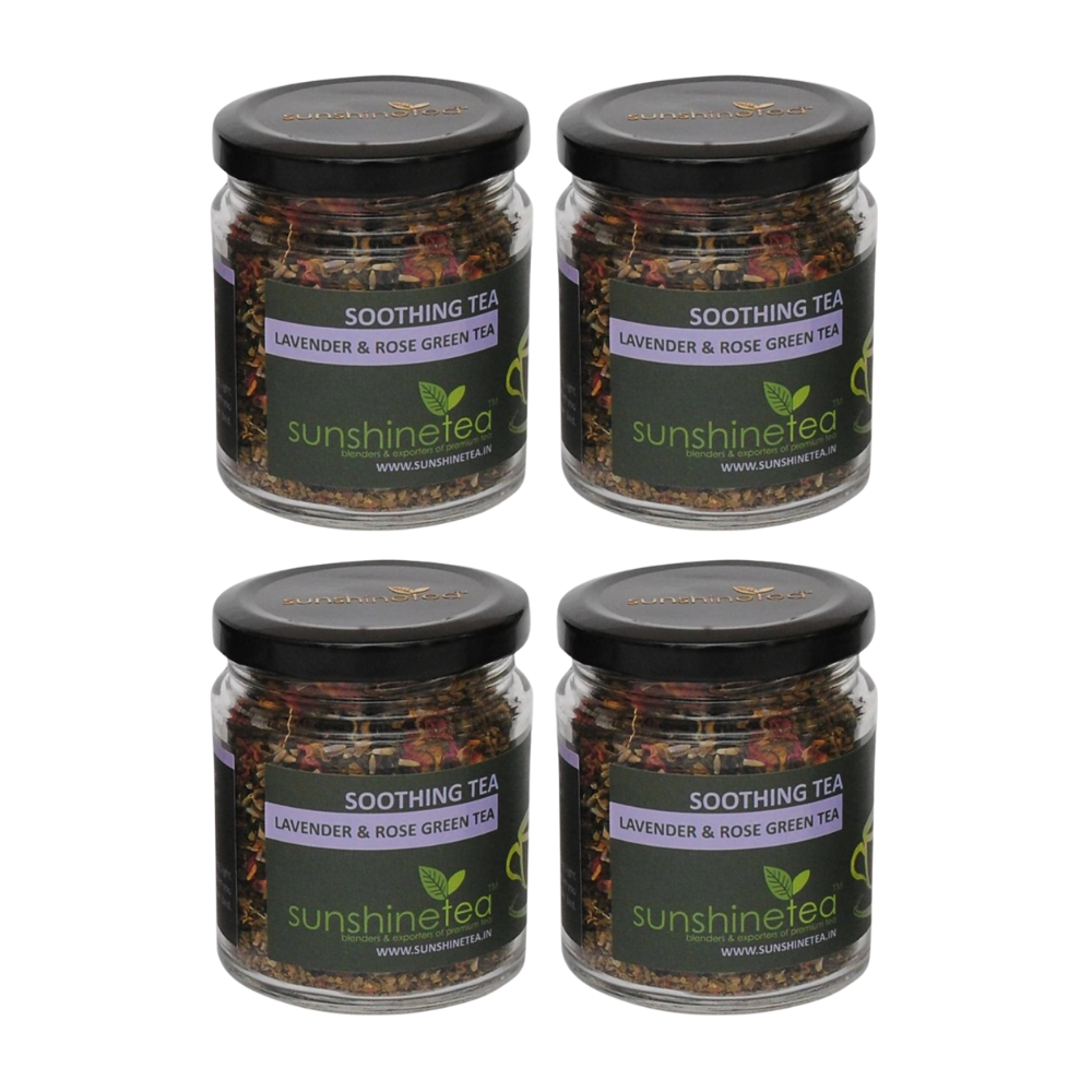 Sunshine Tea Lavender & Rose Green Tea - Safuron