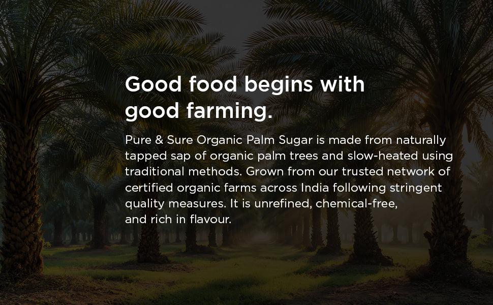 Pure & Sure Organic Palm Sugar Pure & Sure