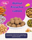 Vedas Kitchen Walnut Pistachio Ladoo Vedas Kitchen