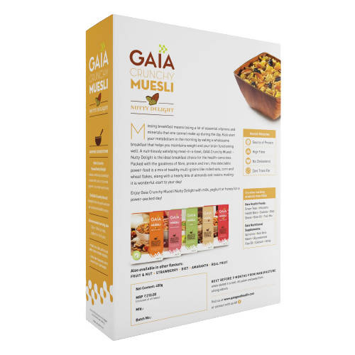 Gaia Crunchy Muesli–Diet Gaia
