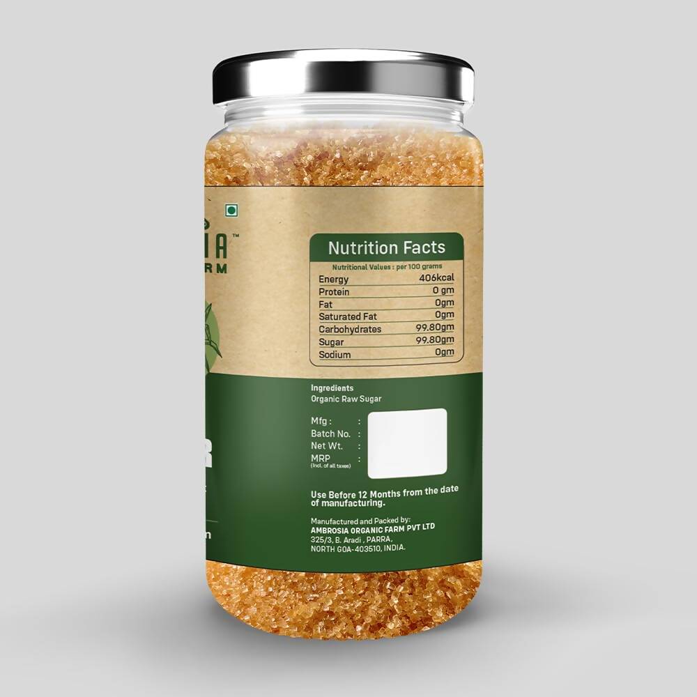 Ambrosia Organic Farm Raw Sugar Ambrosia Organic Farm