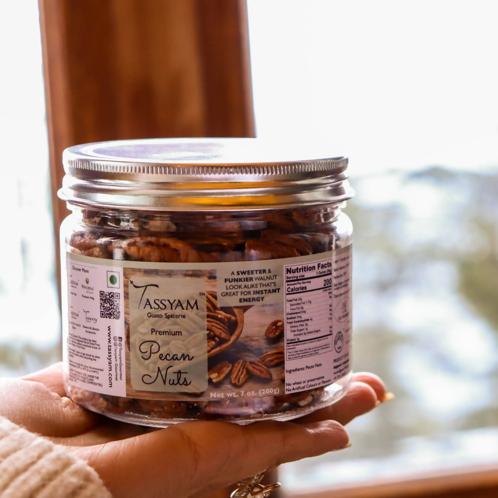 Tassyam Organics Exotic Pecan Nuts Tassyam Organics