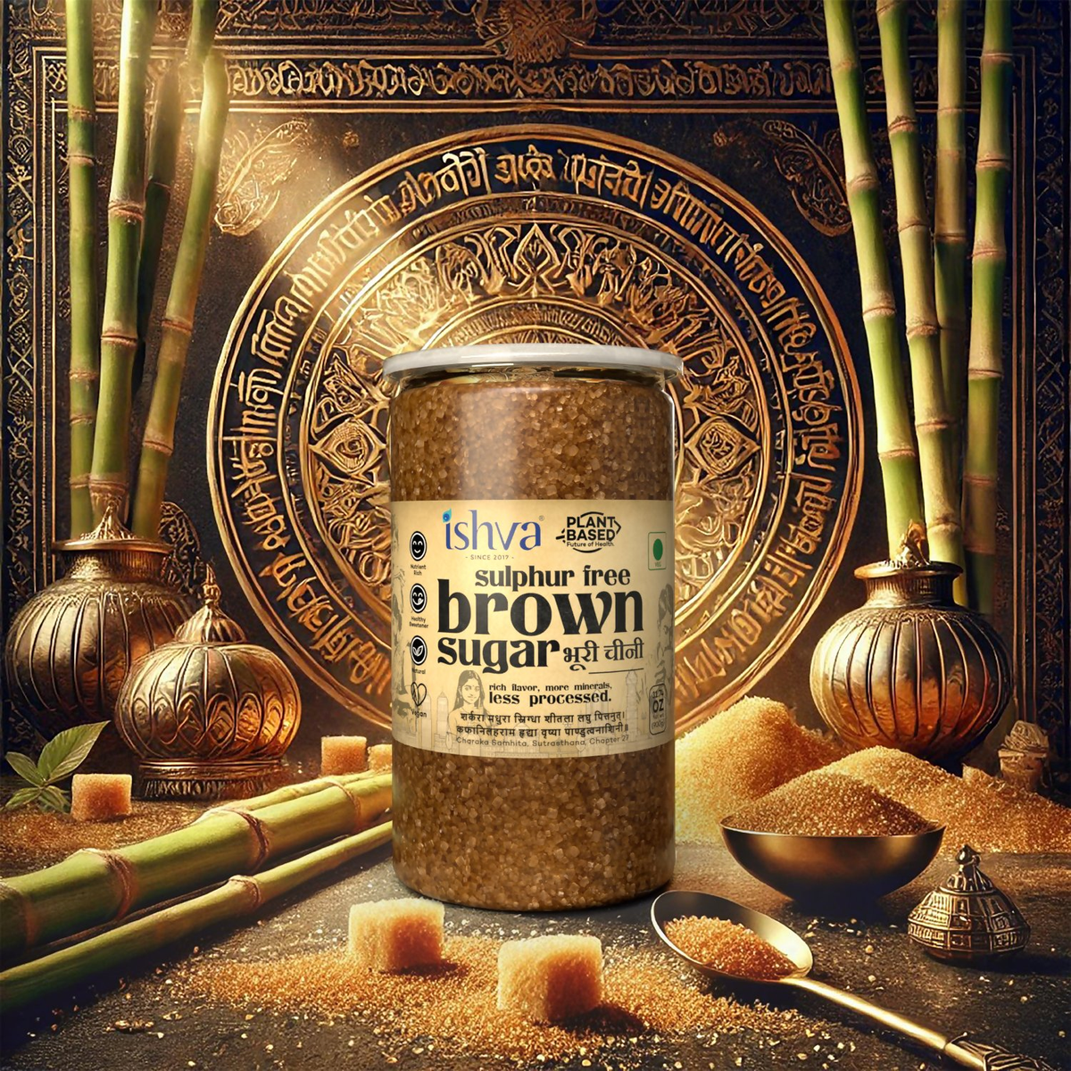 Ishva Raw Brownsugar Ishva