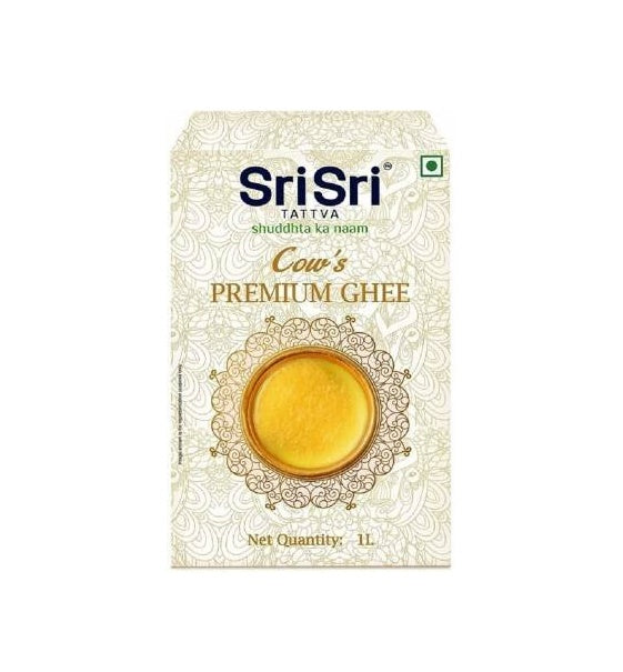 Sri Sri Tattva Cowâs Premium Ghee | Premium Cow Ghee for Better Digestion and Immunity | Pure and Natural Desi Ghee Sri Sri Tattva