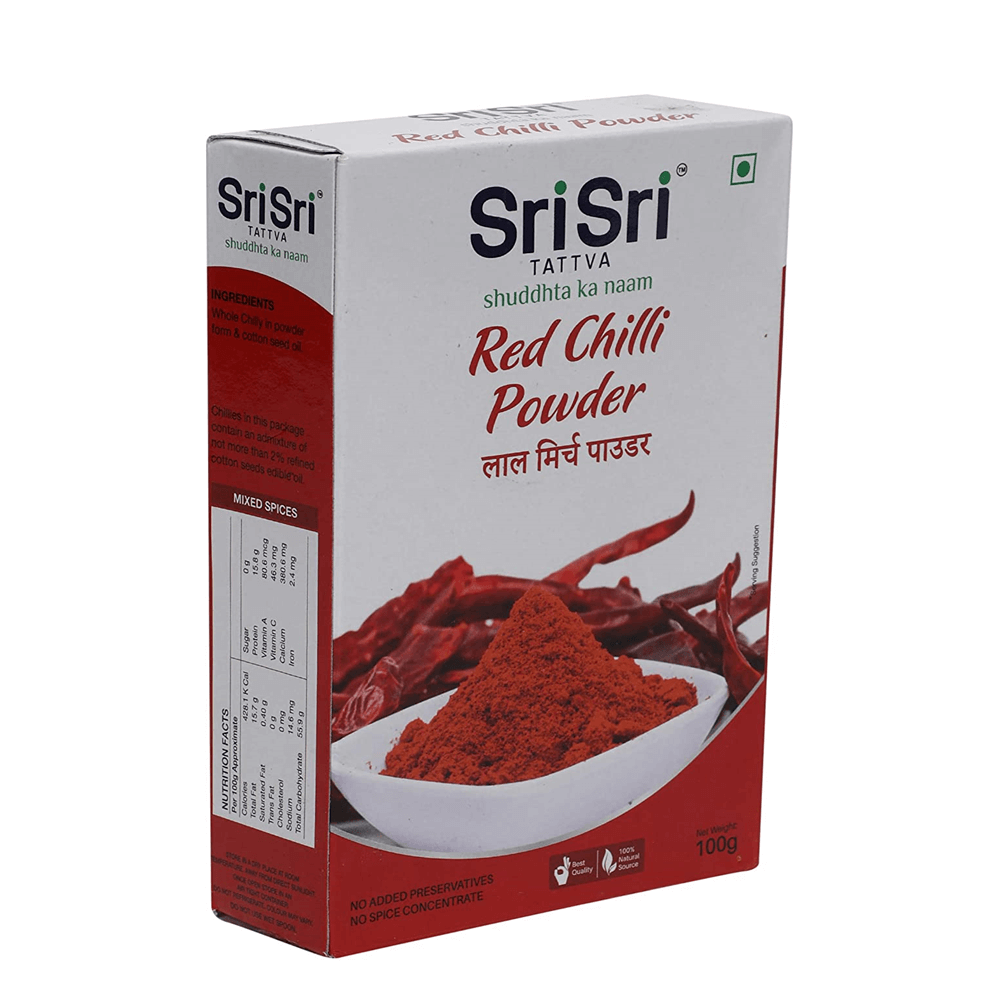 Sri Sri Tattva Red Chilli Powder Sri Sri Tattva