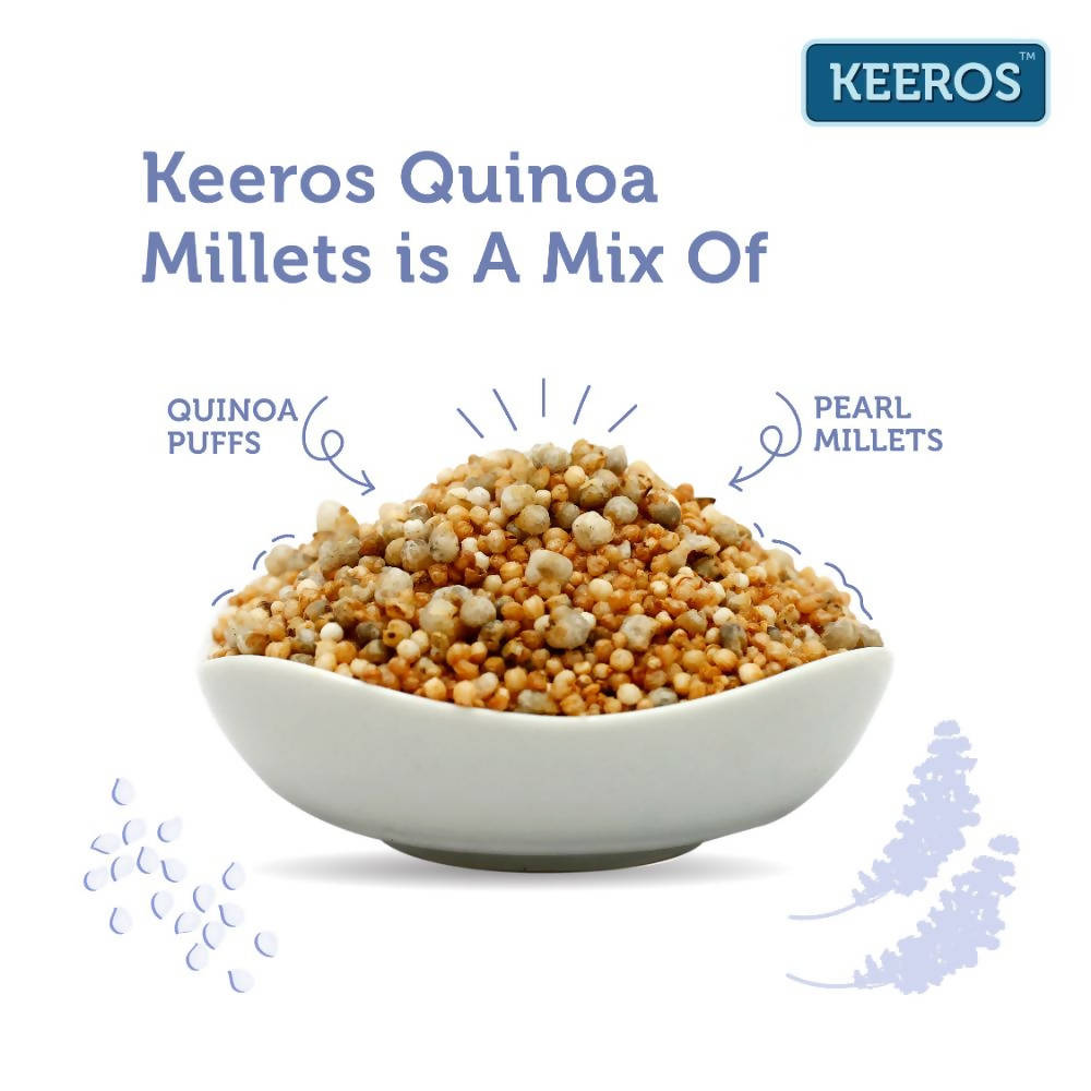 Keeros Roasted Quinoa Millets Classic Flavor Keeros