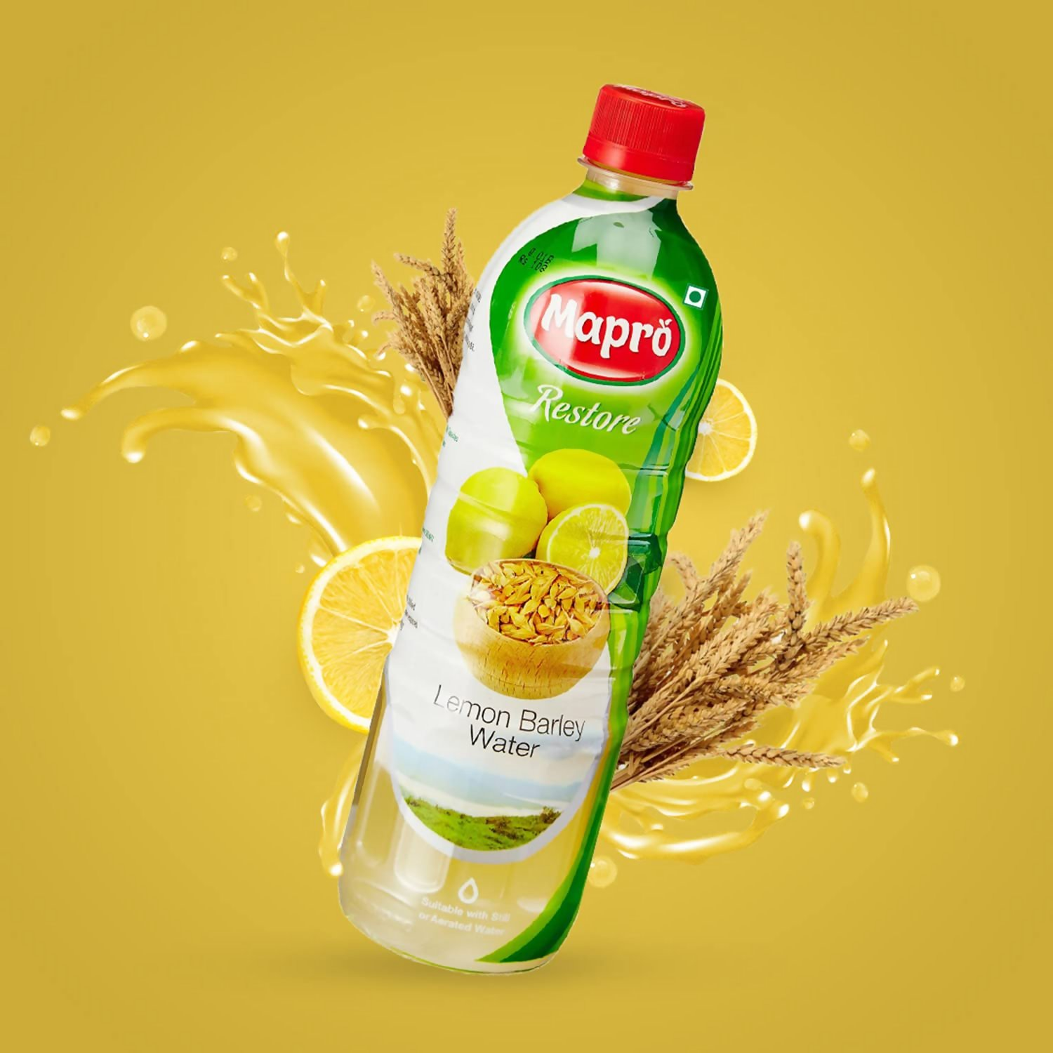 Mapro Lemon Gluten Free Barley Water Mapro