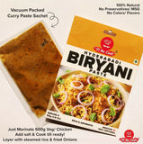 EL The Cook Nizami Biryani Marinade - Medium Spicy Masala Paste EL The Cook