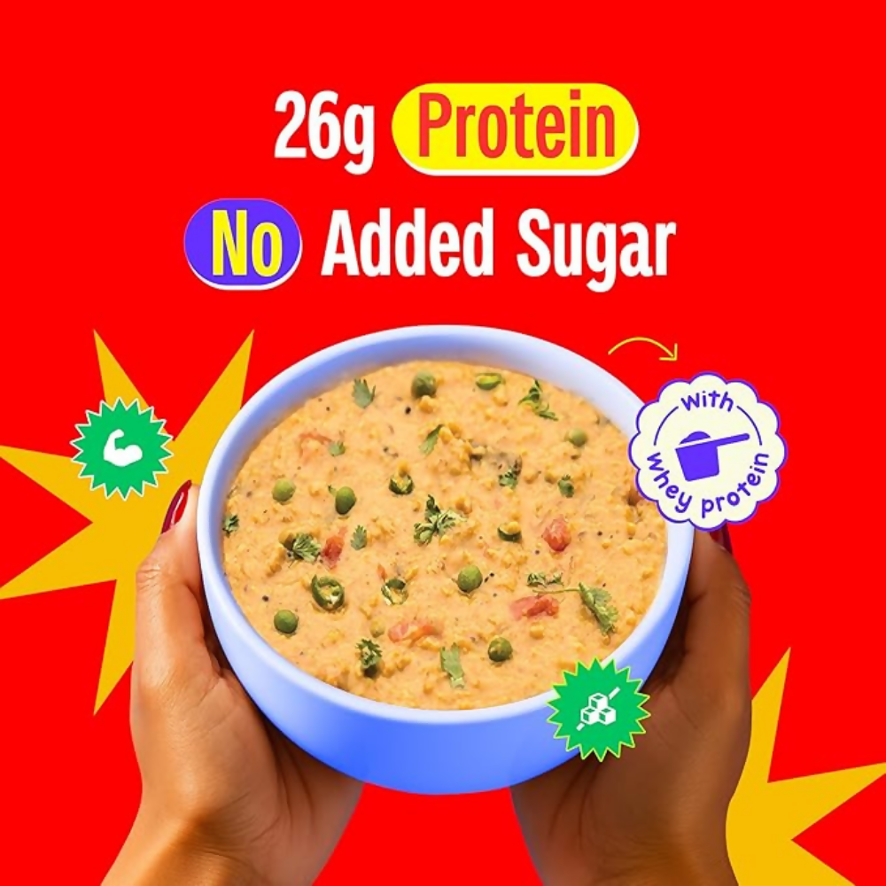 Yoga Bar High Protein Oats - Combo Flavors: Korean Fire, Mum's Masala, Dark Chocolate, Fruit Nuts Seeds, Kesar Pista Kulfi, Banana Creme, Filter Kappi Yoga Bar