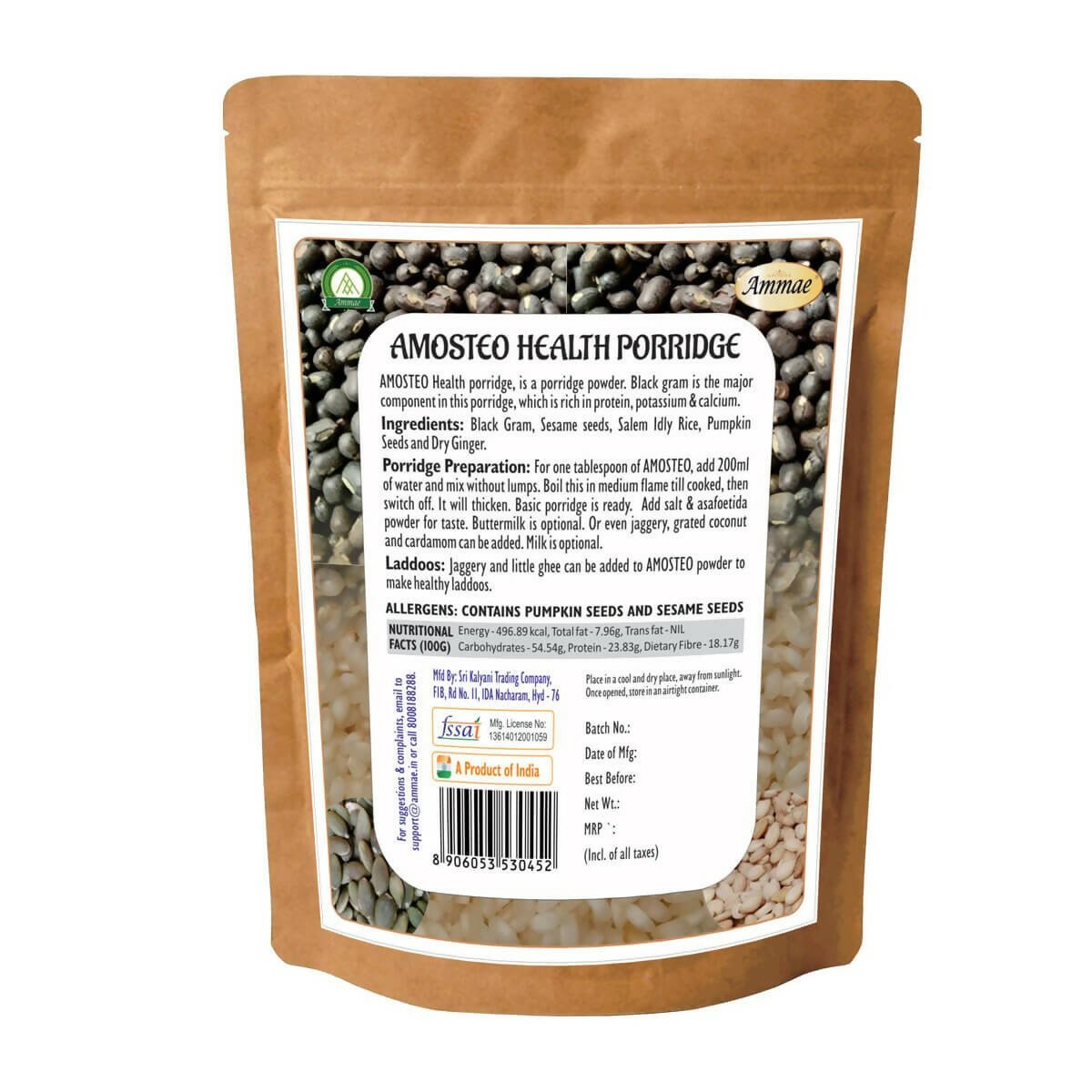 Ammae Amosteo Health Porridge Ammae