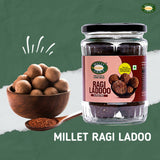 Millet Amma Ragi Laddoo- Made With Jaggery Millet Amma