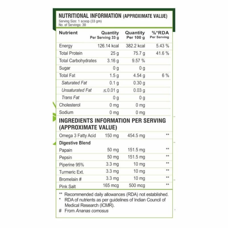 Pure Nutrition Pure Vegan Protein Powder Pure Nutrition