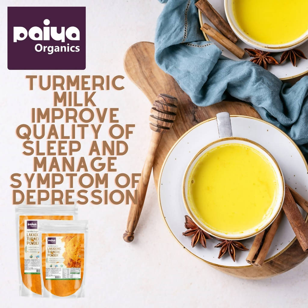 Paiya Organics Certified Organic Lakadong Turmeric Powder Paiya Organics