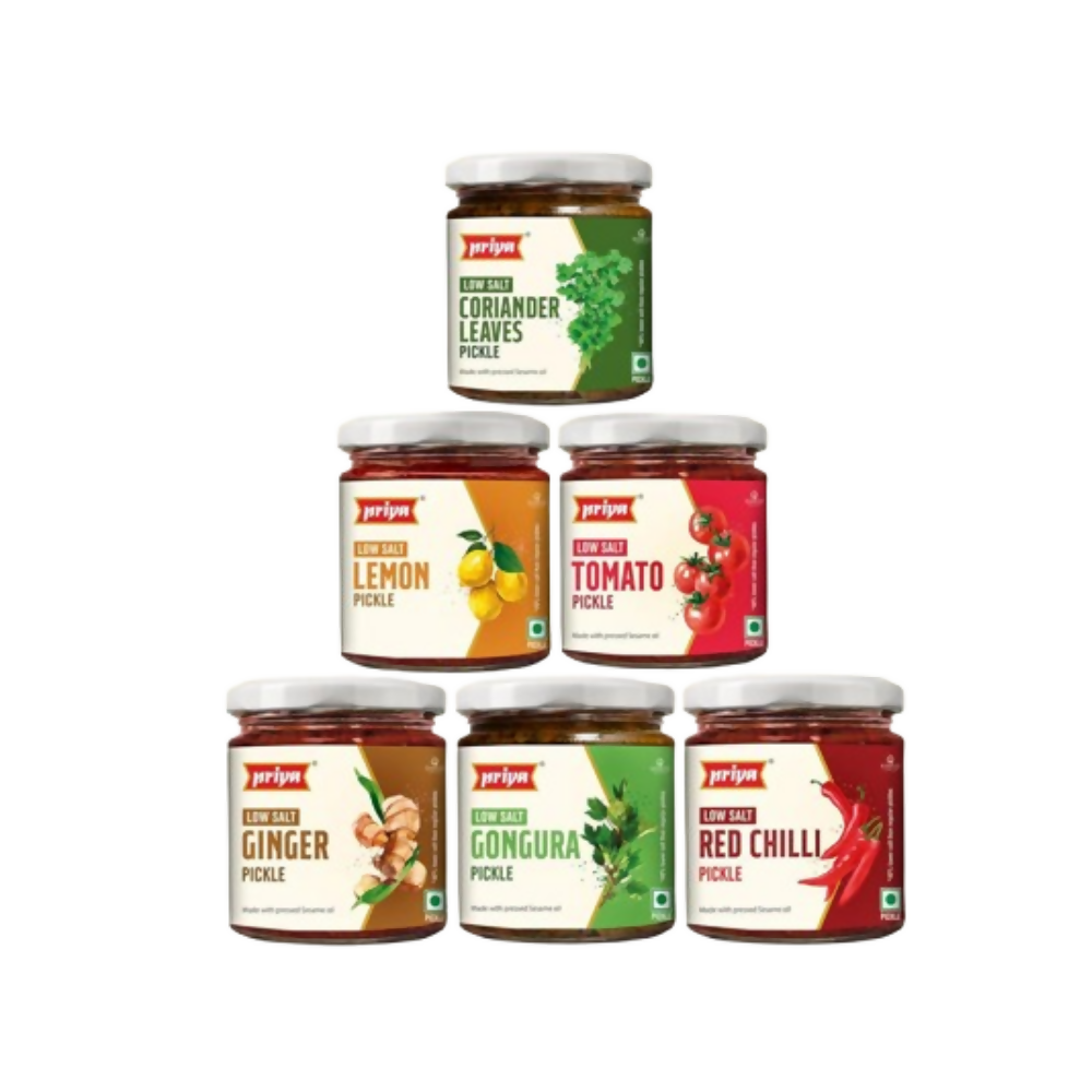 Priya Low Salt Pickle Combo - Safuron