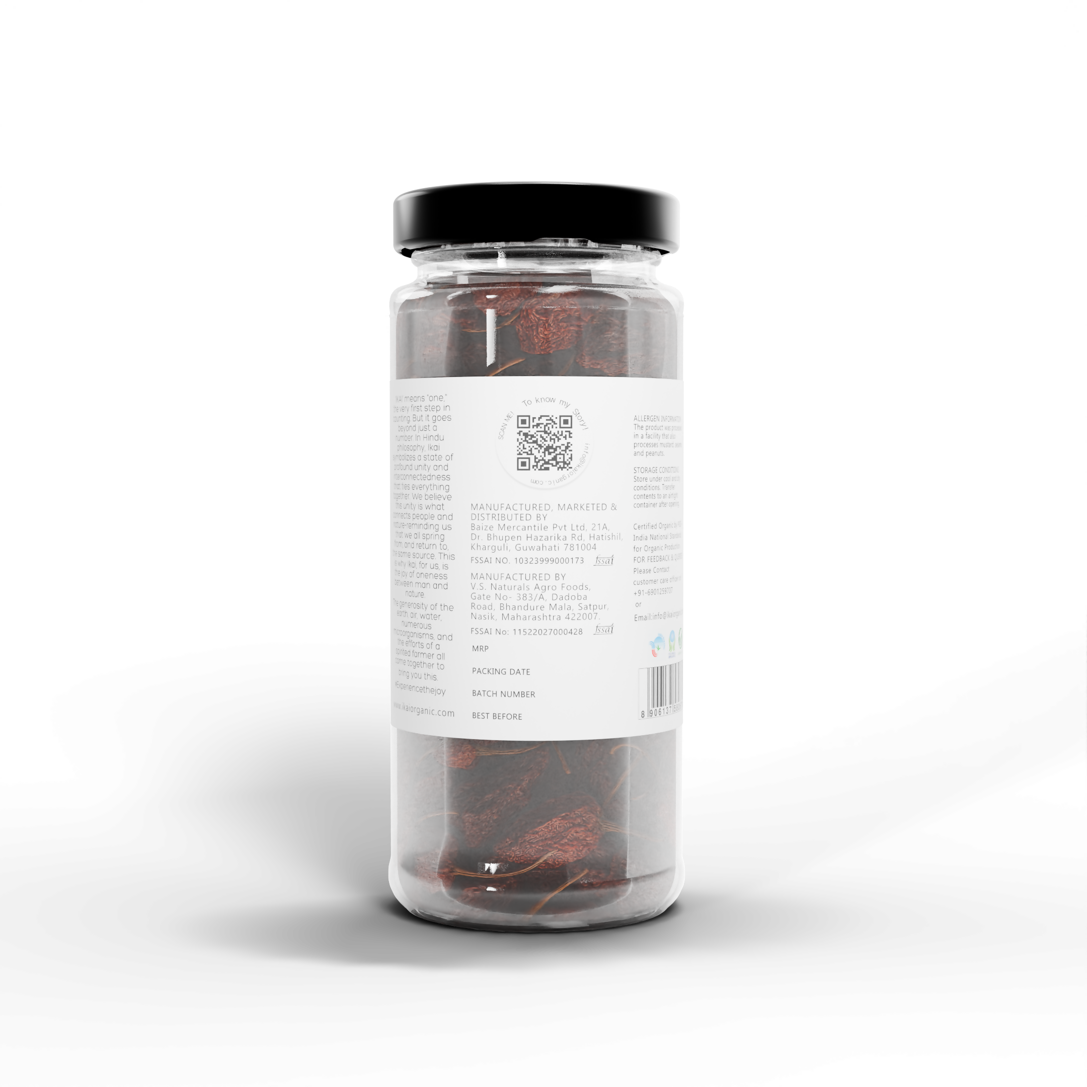 IKAI Natural Bhut Jholokia (King Chilli) IKAI