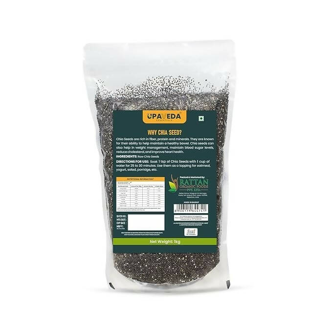 Upaveda Raw Chia Seeds Upaveda