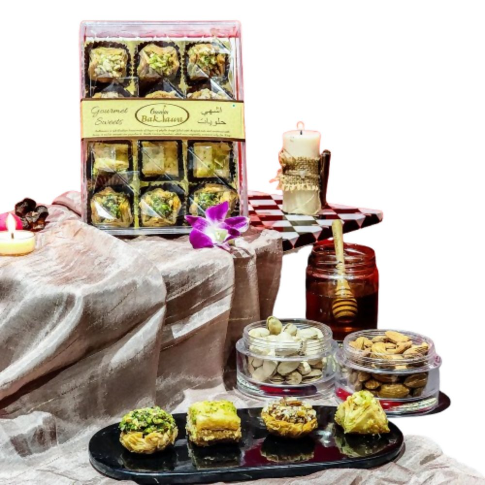 Gwalia Sweets Baklawa Crispy Temptation Box - Safuron
